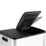 Toque 60L Pedal Bin Kitchen Waste Can Recycling Dustbin - Side View