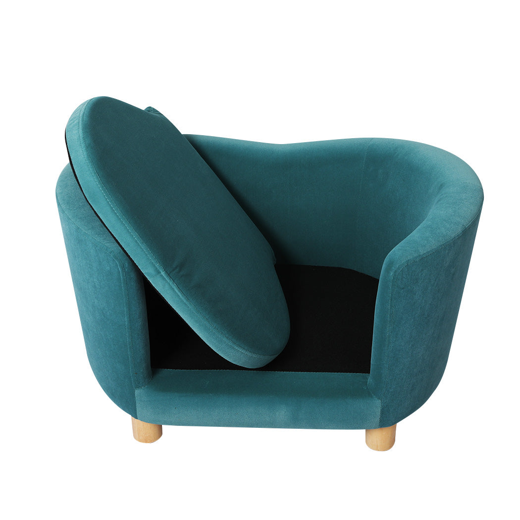 PaWz Pet Sofa Bed Dog Warm Soft Lounge Blue-2006732966201528323