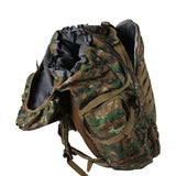 Slimbridge 80L Military Tactical Backpack - Side View