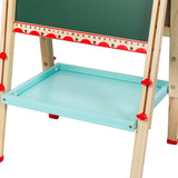 Bopeep Kids Easel Drawing Magnetic Board - Side View