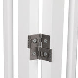 PaWz Wooden Pet Gate Dog Fence Safety White-2006732982576091139