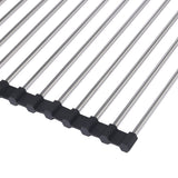 TOQUE Stainless Steel Dish Drying Rack-2006733058392330243