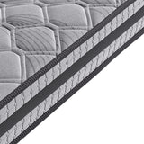 Dreamz Spring Mattress Bed Pocket Egg Single - Side View