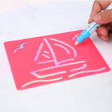 Kids Drawing Mat Aqua Doodle Board Water - Side View
