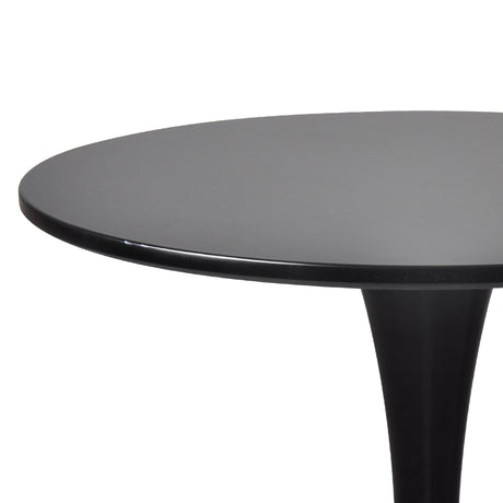 Levede 2x Round Bar Table Pub Tables Black-2018816908509450243