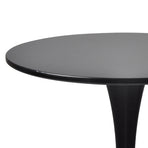 Levede 2x Round Bar Table Pub Tables Black-2018816908509450243