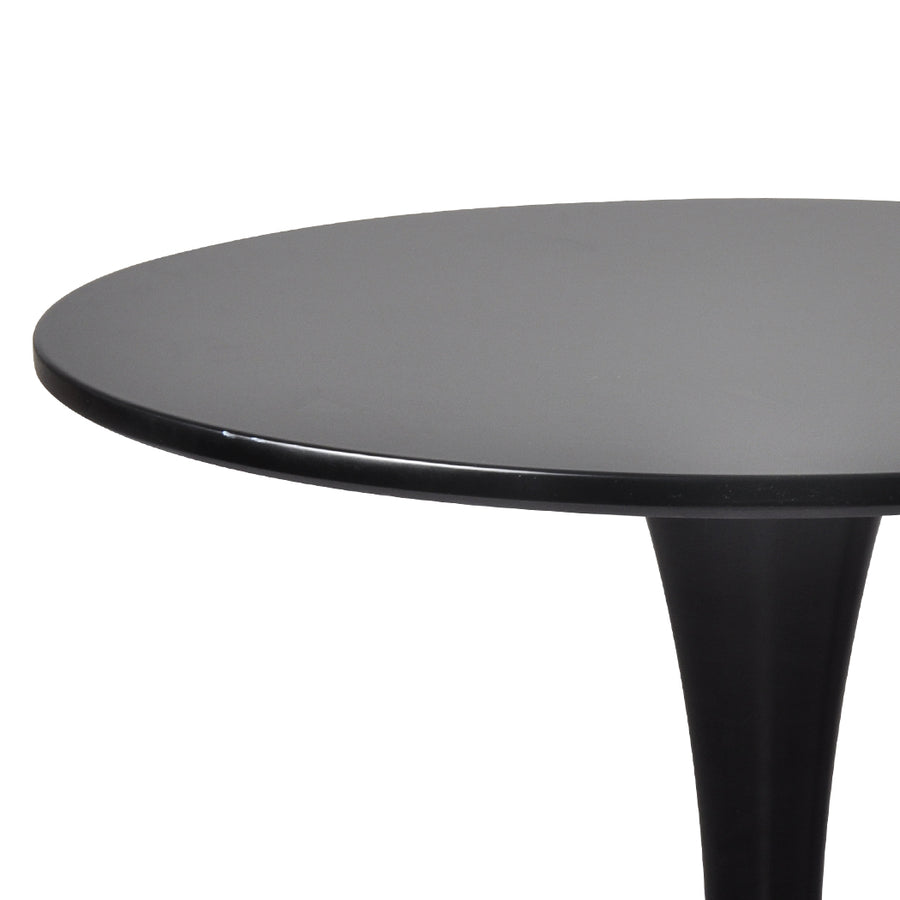 Levede 2x Round Bar Table Pub Tables Black-2018816908509450243