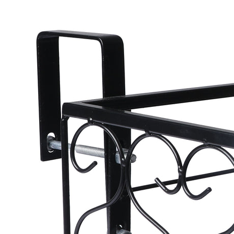 Levede Plant Stand Outdoor Indoor Home Black Rectangle-1954802666710372355