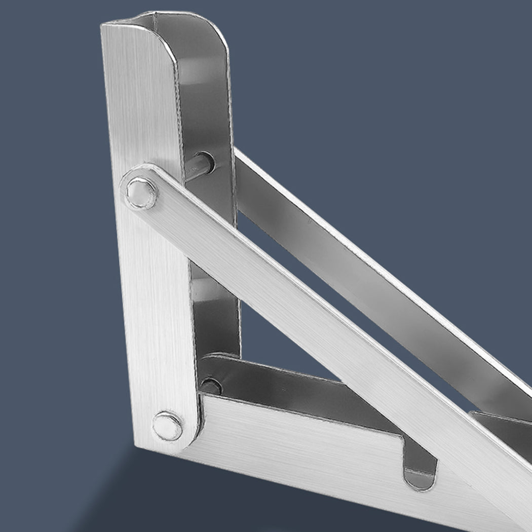 2Pcs 8" Folding Table Bracket Stainless-2006733180618543107