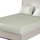Dreamz King Mattress Protector Pillowcases King Grey - Side View
