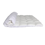 Dreamz Mattress Protector Luxury Topper Double - Side View