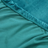 Marlow Sofa Covers 4 Seater High Stretch Green Agate Green - Side View