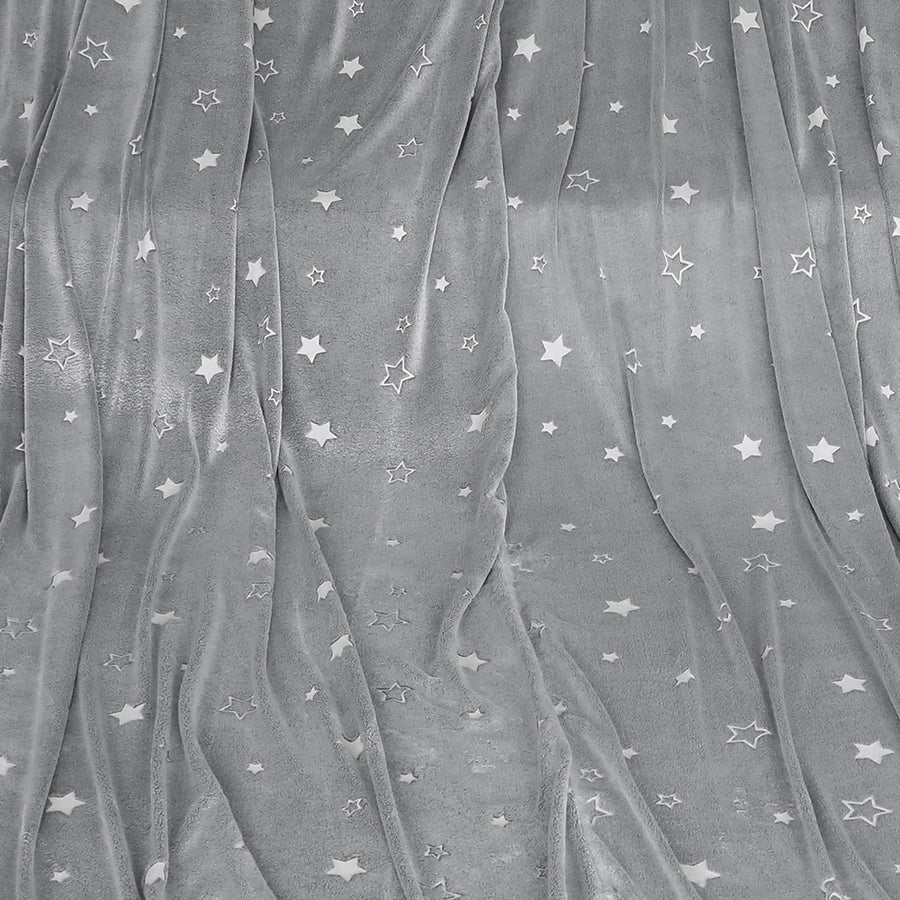 DreamZ 3x3M Large Oversized Blanket Grey Star-2018816714464169987