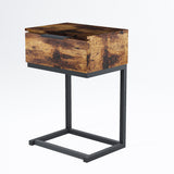 Levede Bedside Tables Side End Table - Top-Down View