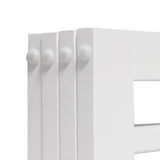 PaWz Wooden Pet Gate Dog Fence Safety White - Top-Down View