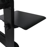 Levede Laptop Desk Table Stand Up Height - Top-Down View