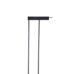Levede Baby Safety Gate Adjustable Pet Black 10cm Extension-2006733310868459524