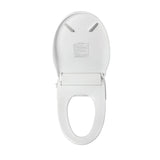 Electric Bidet Toilet Seat Cover Auto - Top-Down View