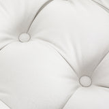 Levede Accent Ottoman Chair Footstool - Top-Down View