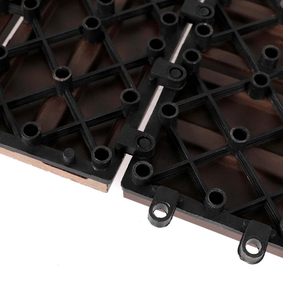 Marlow x10 Floor Tiles Plastic Decking Coffee-2006733022304538628