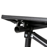 Levede Folding Camping Table Portable Black - Top-Down View