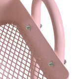 Levede 3 Tiers Kitchen Trolley Cart Pink - Top-Down View