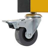 Extendable Garden Gate Mobile Security 16FT - Top-Down View