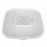 PaWz 6L Automatic Pet Feeder 2 Bowl Food Dispenser - Top-Down View