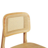 Levede 6x Rattan Dining Chair Wooden Kitchen Chair-2006733384067452932