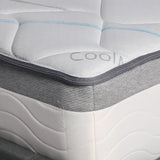 Dreamz Spring Mattress Bed Pocket Tight Single - Top-Down View