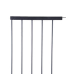 Levede Baby Safety Gate Adjustable Pet Black 45cm Extension-2018816650404564996