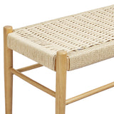 Levede Kraft Rope Bench Seat - Top-Down View