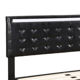 Levede Floating Bed Frame Queen with Headboard LED Lights Mattress Base - Top-Down View