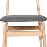 Levede 6xDining Chairs Kitchen Chair Nature - Top-Down View