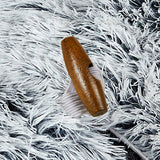 Pawz Cat Tunnel Foldable Fluffy Plush Play Tube Grey - Top-Down View