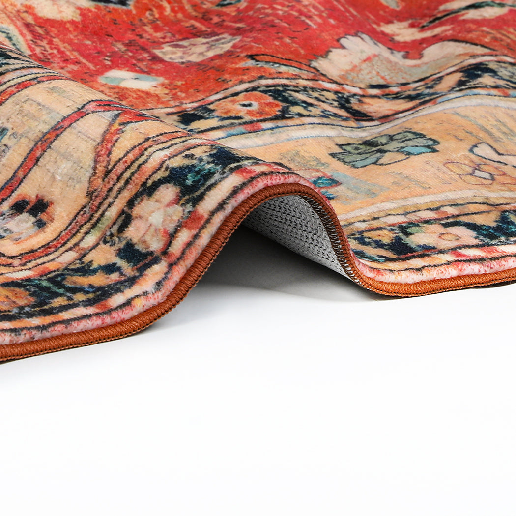 Marlow Floor Rug Vintage Polyester Washable Area Rugs-2011971111113330692