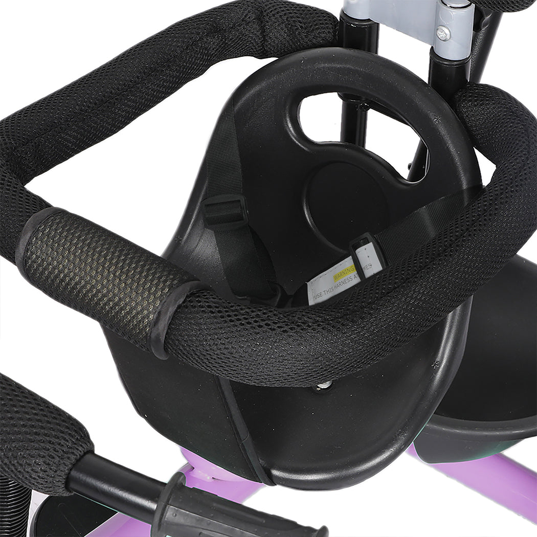 BoPeep Kids Tricycle Ride On Trike Toddler Purple-2006733204148588548