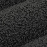 Pawz M Size Orthopedic Dog Bed with Sherpa Plush Removable Cover in Grey-2018816699335315460
