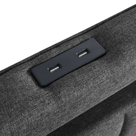Levede King Bed Frame Fabric Storage Drawer LED USB-2006733381945135108