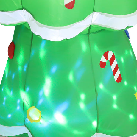 Santaco Inflatable 1.5M Christmas Tree Flashing Light-1952534170152603652
