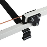 Spector Bike Roller Adjustable Bicycle White - Top-Down View