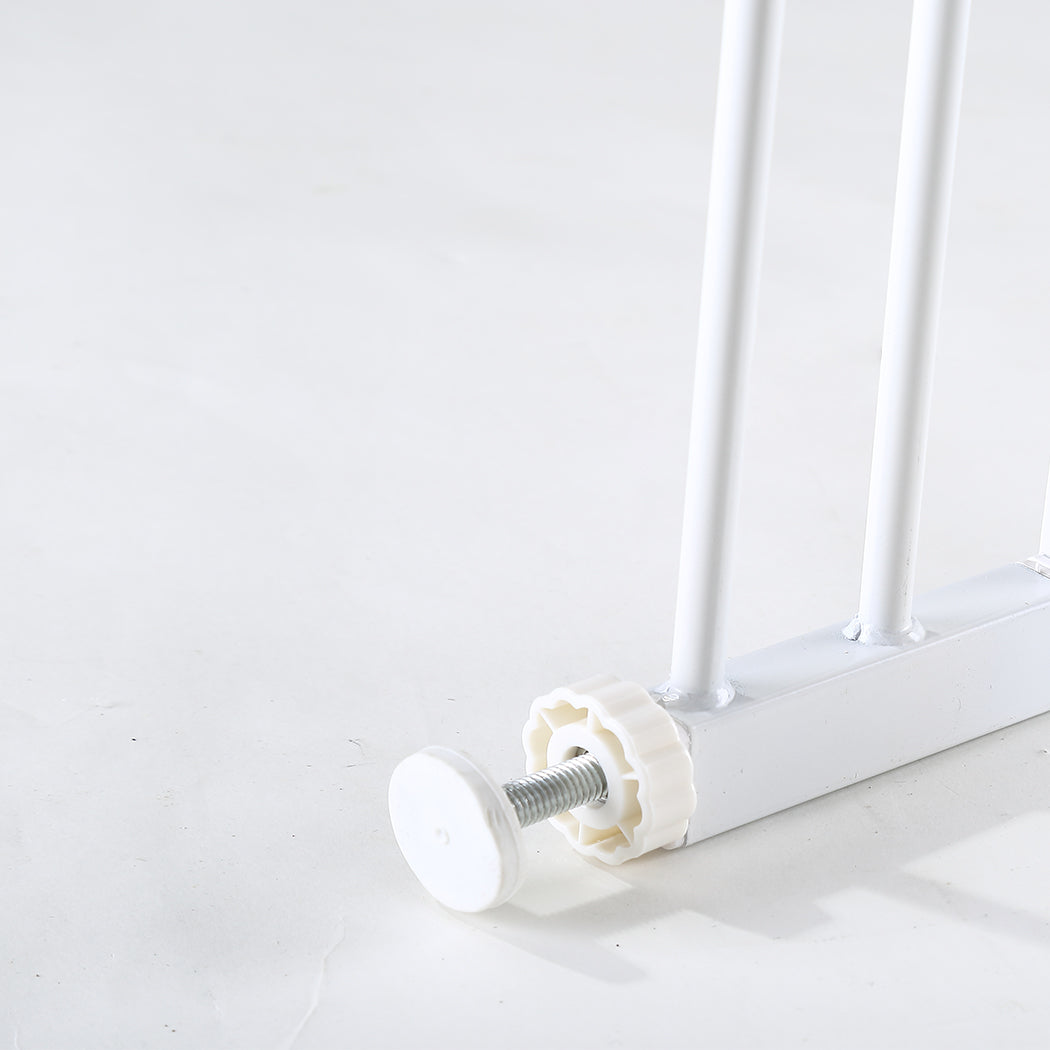 Levede Baby Safety Gate Adjustable Pet White 20cm Extension-2018816613268197380