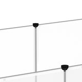 Pawz 12 Panels Guinea Pig Rabbit Puppy Playpen Fence - Top-Down View