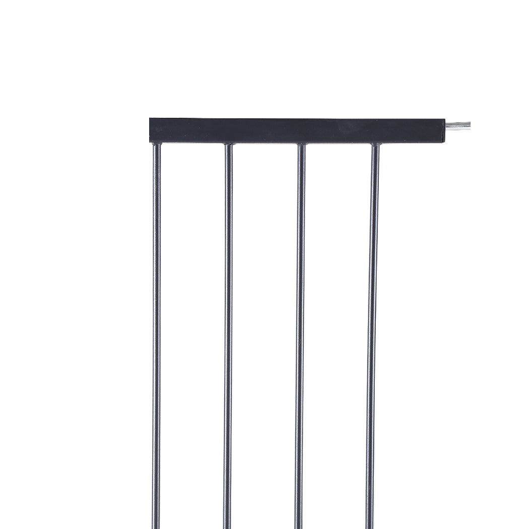 Levede Baby Safety Gate Adjustable Pet Black 30cm Extension-2018816616447479812