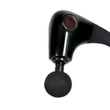 Spector Extended Handle Massage Gun Black - Top-Down View
