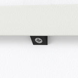 Levede 6 Tier Book Shelf Adjustable Shelves White - Top-Down View