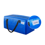 2 Pack Moving Bags Waterproof With Backpack - Top-Down View