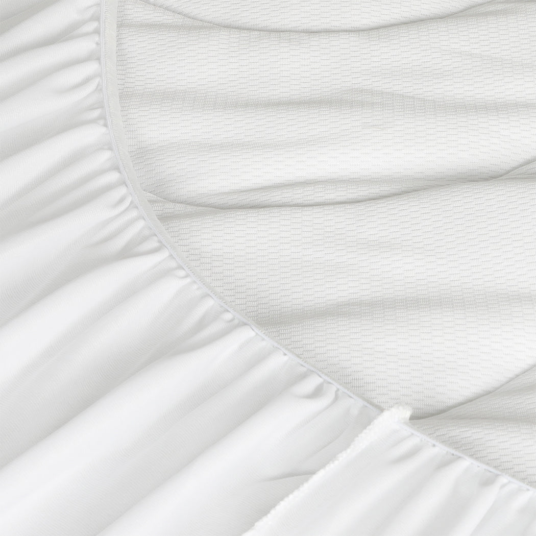 Dreamz Cool Mattress Topper Protector Queen-2006733100436033540