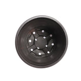 Lambu 100x Plastic Plant Pots Bulk Flowers XX-Large - Top-Down View