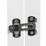 PaWz 6 Panels Pet Dog Playpen Puppy White - Top-Down View